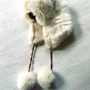 ❄️Anthropologie Faux Fur Hat❄️